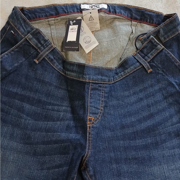 Tommy Hilfiger Blue Flare & Wide Leg Jeans - Picture 16 of 16